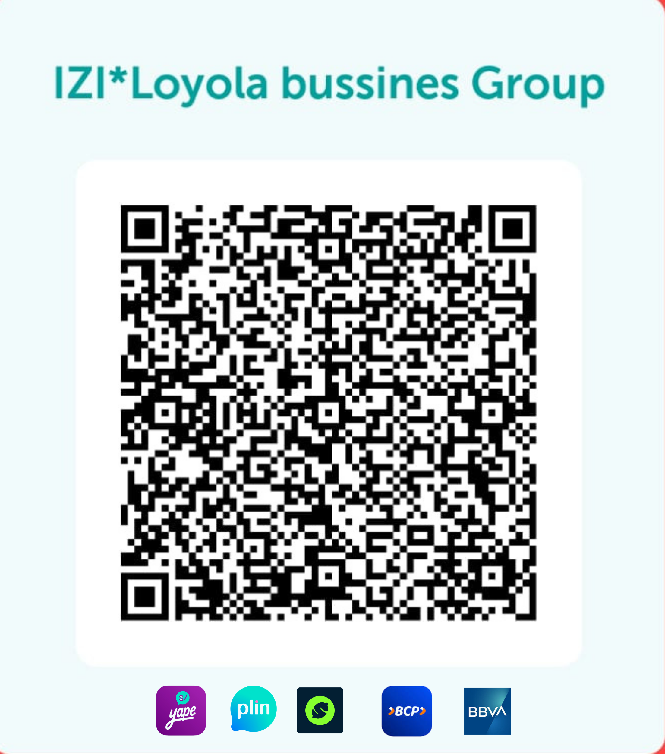 Métodos de pago Yape / Plin